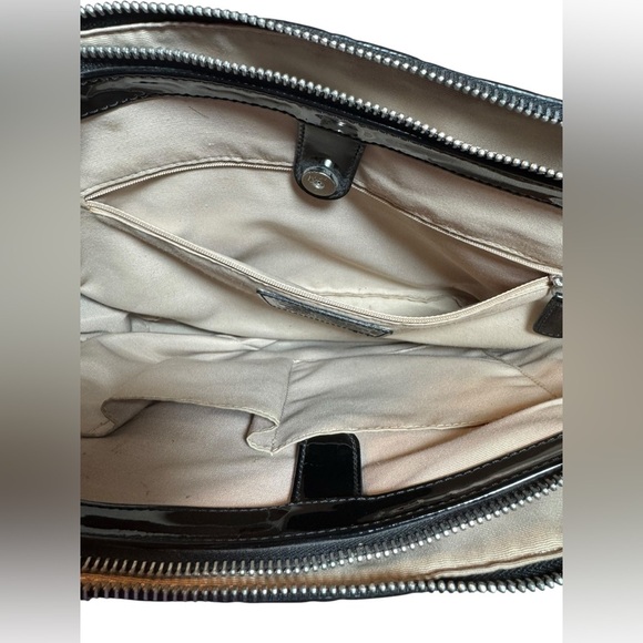 Coach Peyton OP Art Double Zip Satchel - Picture 7 of 11